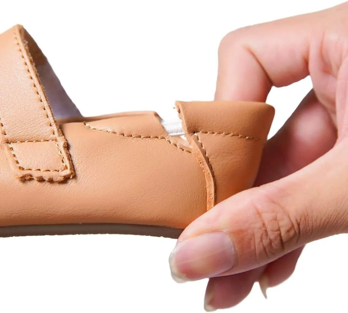 Genuine Leather Baby Shoes for Girls Boys Infant Toddler Mary Jane Walking Shoes Prewalker Princess Wedding Dress Shoes Ballet Flats