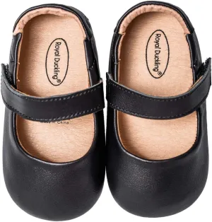 Genuine Leather Baby Shoes for Girls Boys Infant Toddler Mary Jane Walking Shoes Prewalker Princess Wedding Dress Shoes Ballet Flats