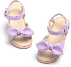 Girls Sandals 3-12 Years | Dressy & Play Shoes | Leather-Like for Outdoor School