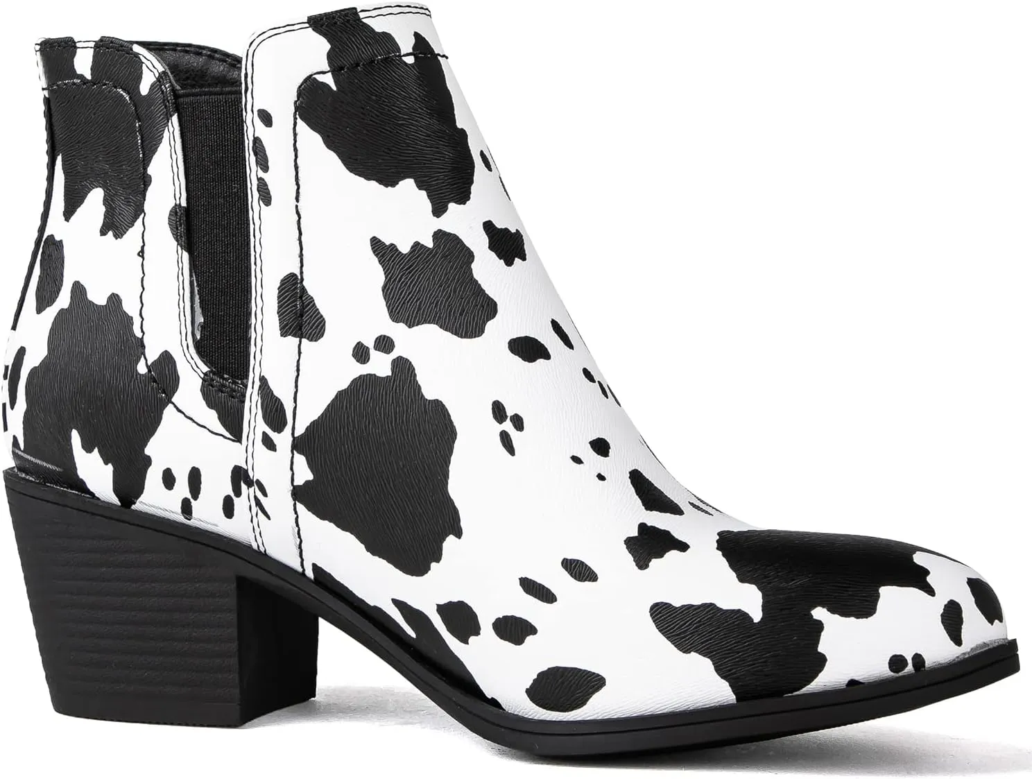 GLOBALWIN Women's Pull On Ankle Boots The Western Cowboy Cowgirl Boots
