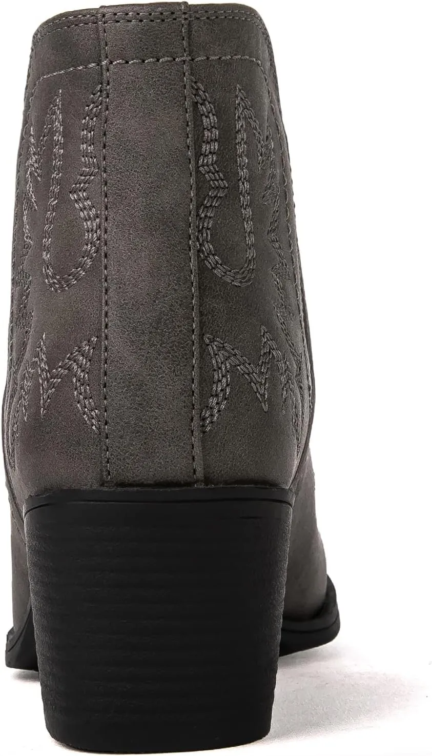 GLOBALWIN Women's Pull On Ankle Boots The Western Cowboy Cowgirl Boots