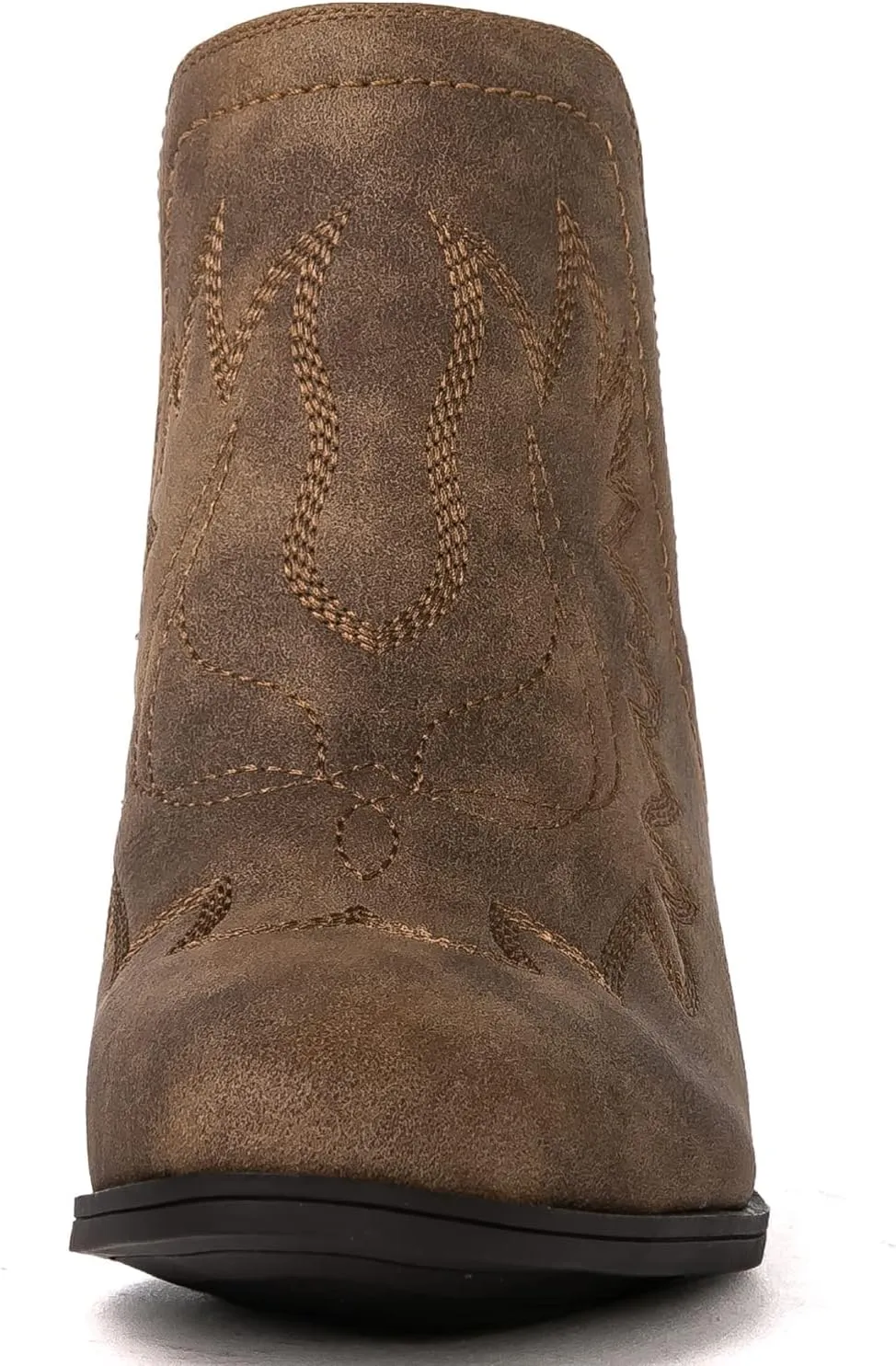 GLOBALWIN Women's Pull On Ankle Boots The Western Cowboy Cowgirl Boots