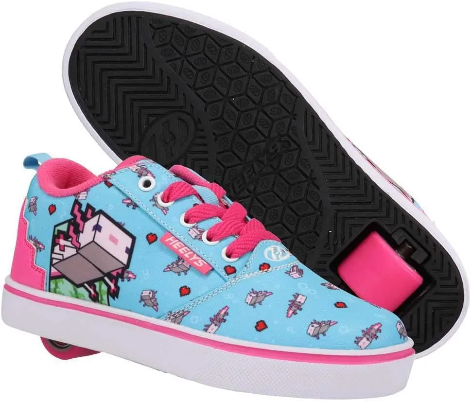 HEELYS Men's Pro 20 Minecraft (Little Big Kid/Adult) Wheeled Heel Shoe