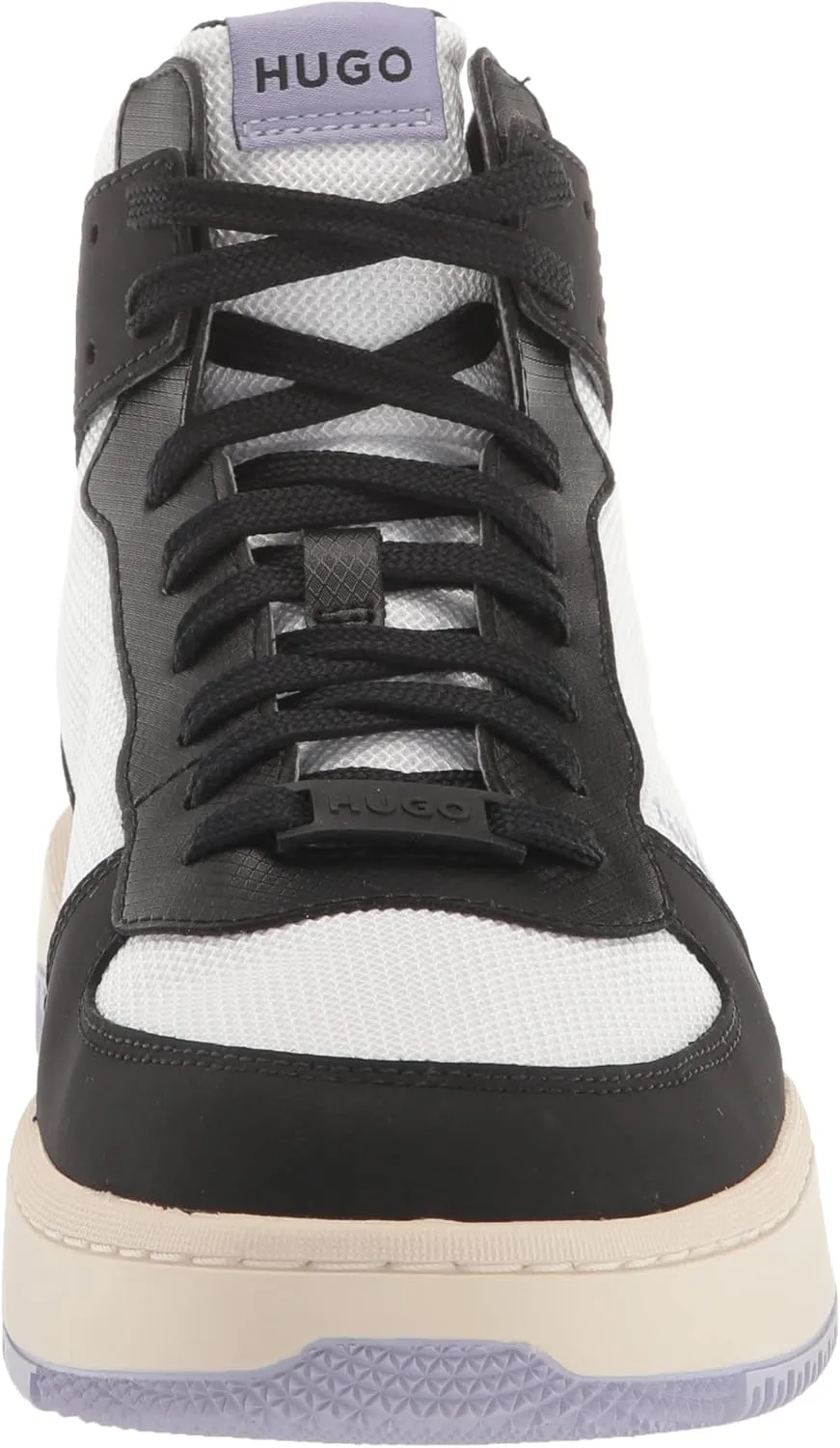 HUGO Men's Chunky High Top Leather Sneakers