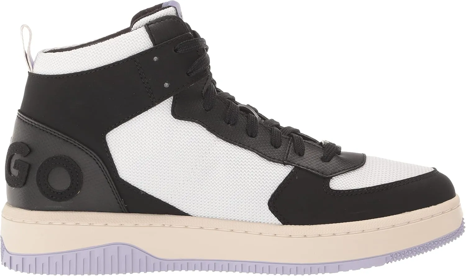HUGO Men's Chunky High Top Leather Sneakers
