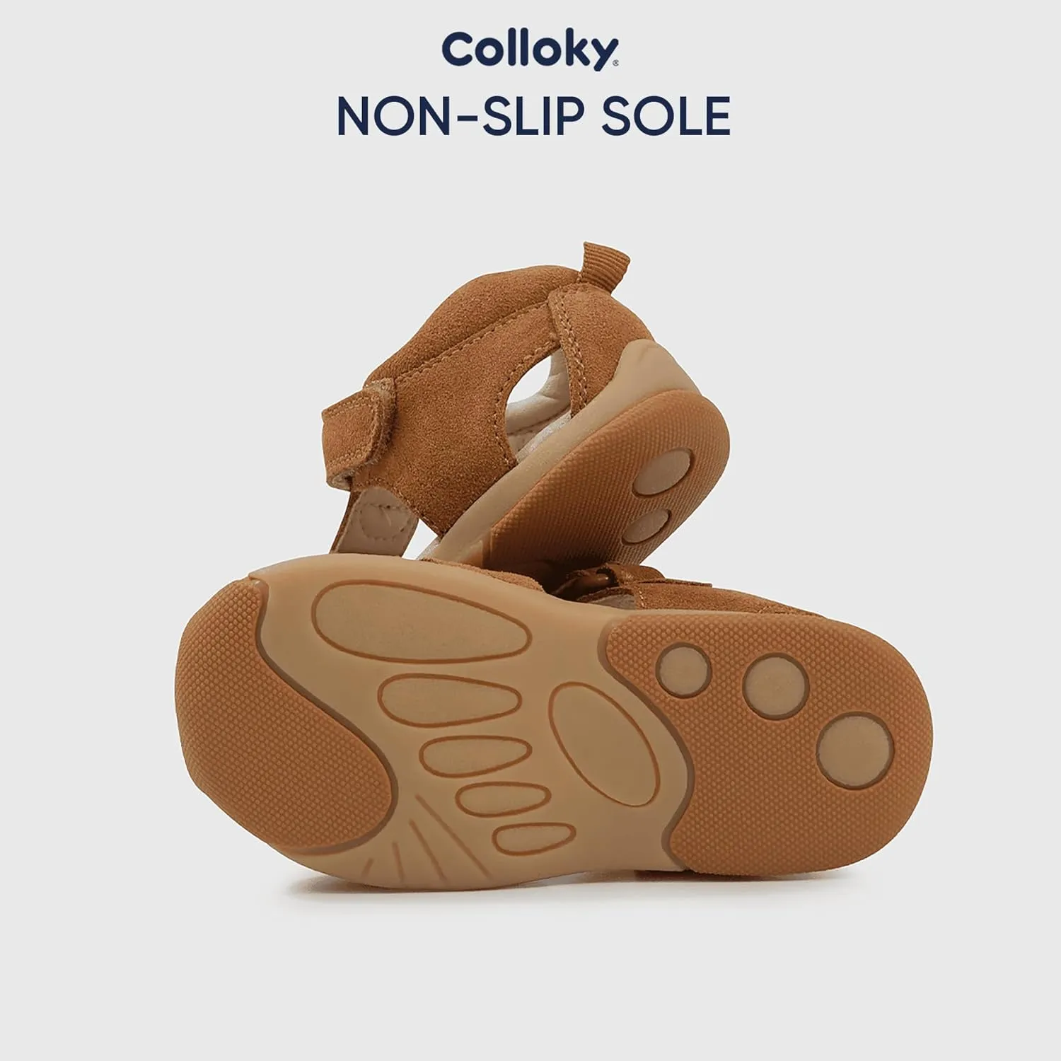 Infant Fisherman Buckle Sandals - Comfortable, with Closed Toe & Adjustable Strap for Daily Wear for First Steps