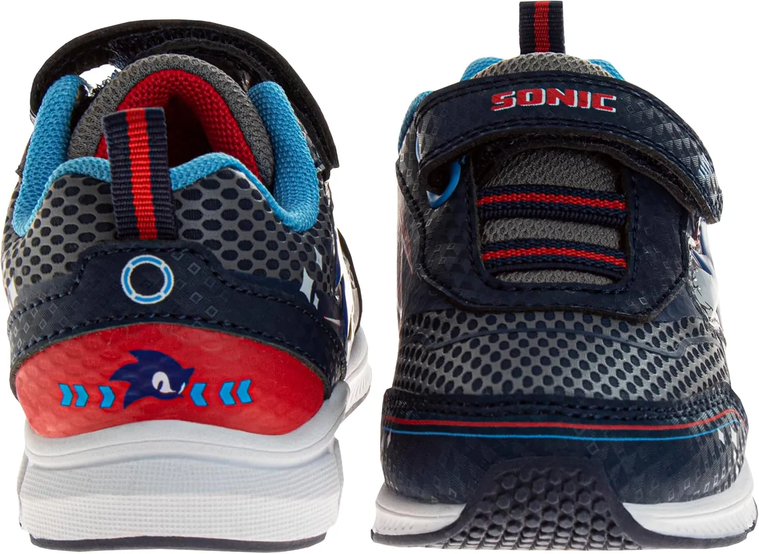 Josmo Kids Sonic the Hedgehog Sneakers LED Light Up Shoe (Toddler/Little Kid)