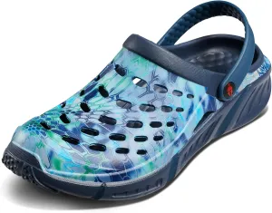 Joybees Men's Trekking Clog - Rubber Garden Clogs for Men, Outdoor Sport Sandals, Foam Water & Sand Shoes with Arch Support for Work, Waterproof