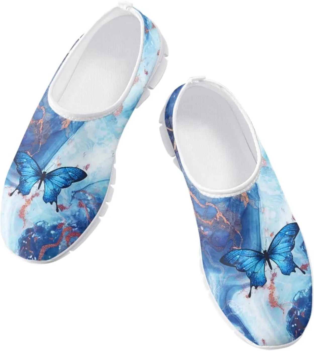 JoyLamoria Sport Shoes Walking Sneakers with Owl Art Design Fashion Women Sneakers Outdoor Art Travel Shoes