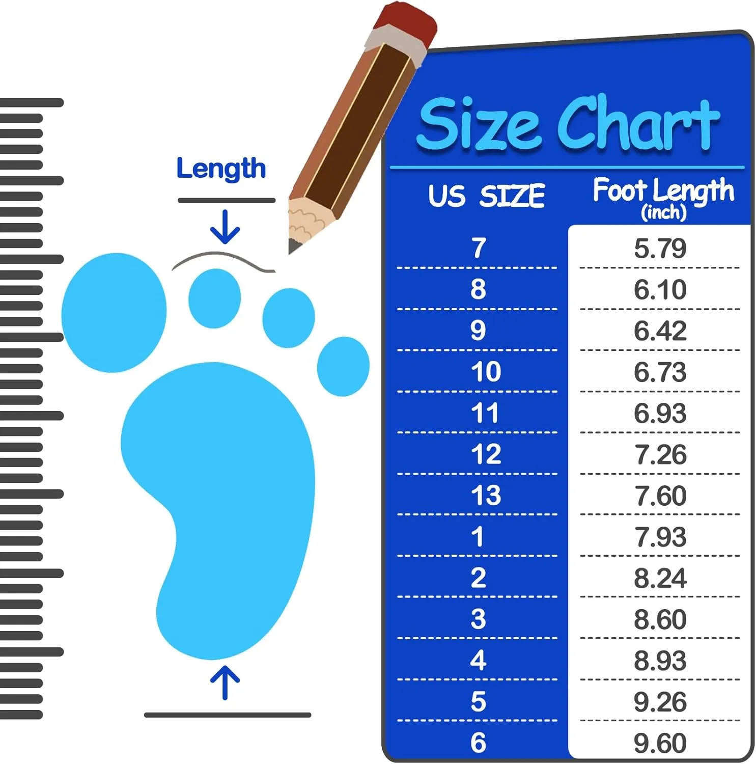 K KomForme Kids Girls & Boys Rain Boots with Easy-on Handles Waterproof Outdoors