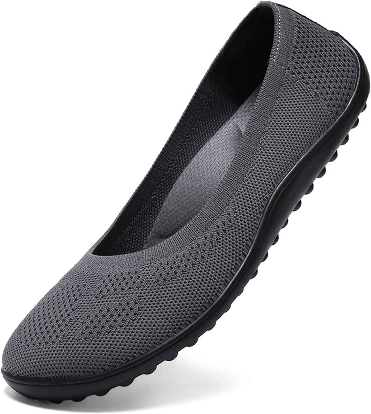 KBZone Women's Flats Slip on Ballet Flats Wide Toe Box Comfortable Walking Shoes