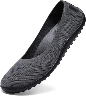 KBZone Women's Flats Slip on Ballet Flats Wide Toe Box Comfortable Walking Shoes