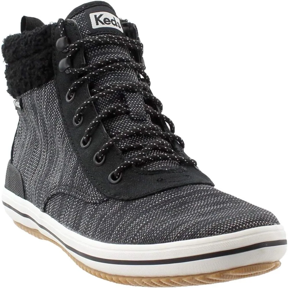 Keds Women's Scout Boot Heathered Nylon Wx Sneaker