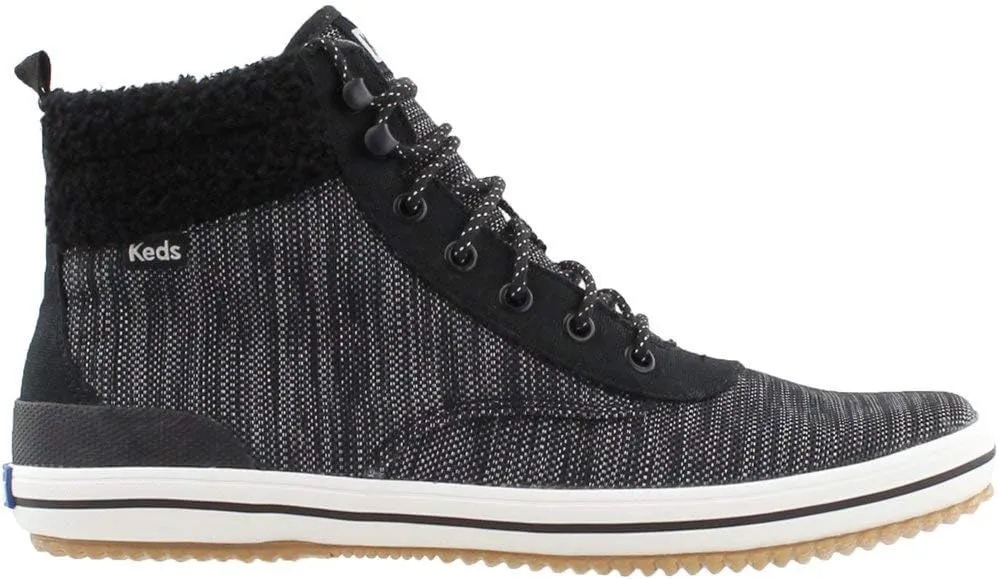 Keds Women's Scout Boot Heathered Nylon Wx Sneaker