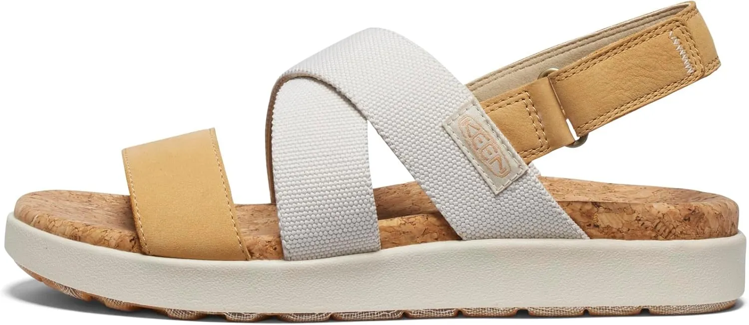 KEEN Womens Elle Criss Cross Premium Comfortable Fashion Casual Wedge