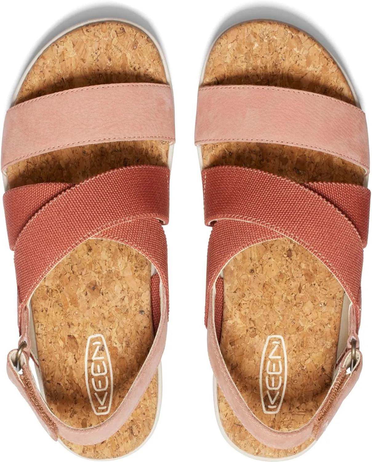KEEN Womens Elle Criss Cross Premium Comfortable Fashion Casual Wedge