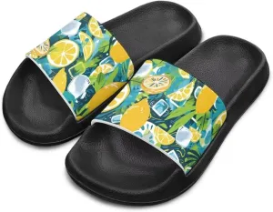Kids Boys Girls Slides Sandals Comfort Non-Slip Beach Pool Shower Shoes Indoor Outdoor (Little Kid/Big Kid)
