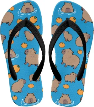 Kids Flip Flops Anti Slip Shower Shoes Bathroom Thong Sandals Boys Girl Beach Pool Slippers for Summer Holiday