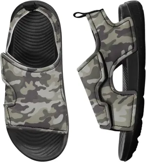 Kids Sandals Boys Girls Summer Outdoor Non-slip Athletic Sandals Adjustable Sport Sandal Lightweight Beach Gifts for Toddler/Little/Big Kid