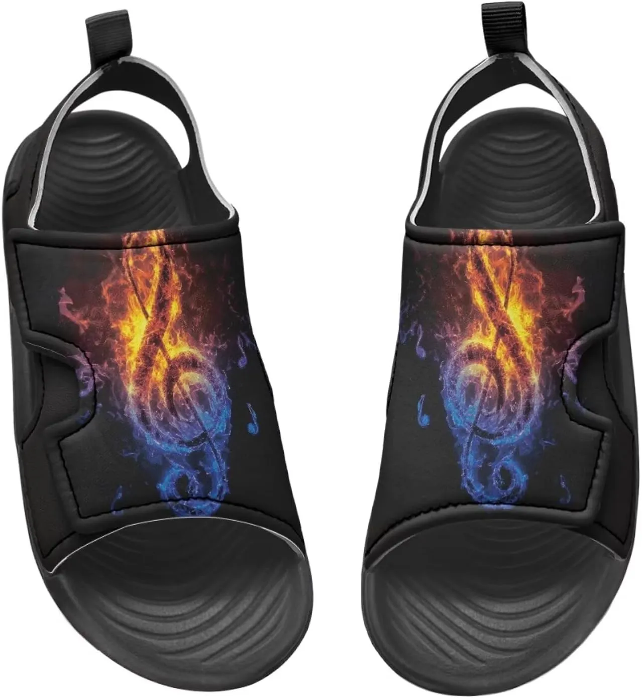 Kids Sandals Boys Girls Summer Outdoor Non-slip Athletic Sandals Adjustable Sport Sandal Lightweight Beach Gifts for Toddler/Little/Big Kid