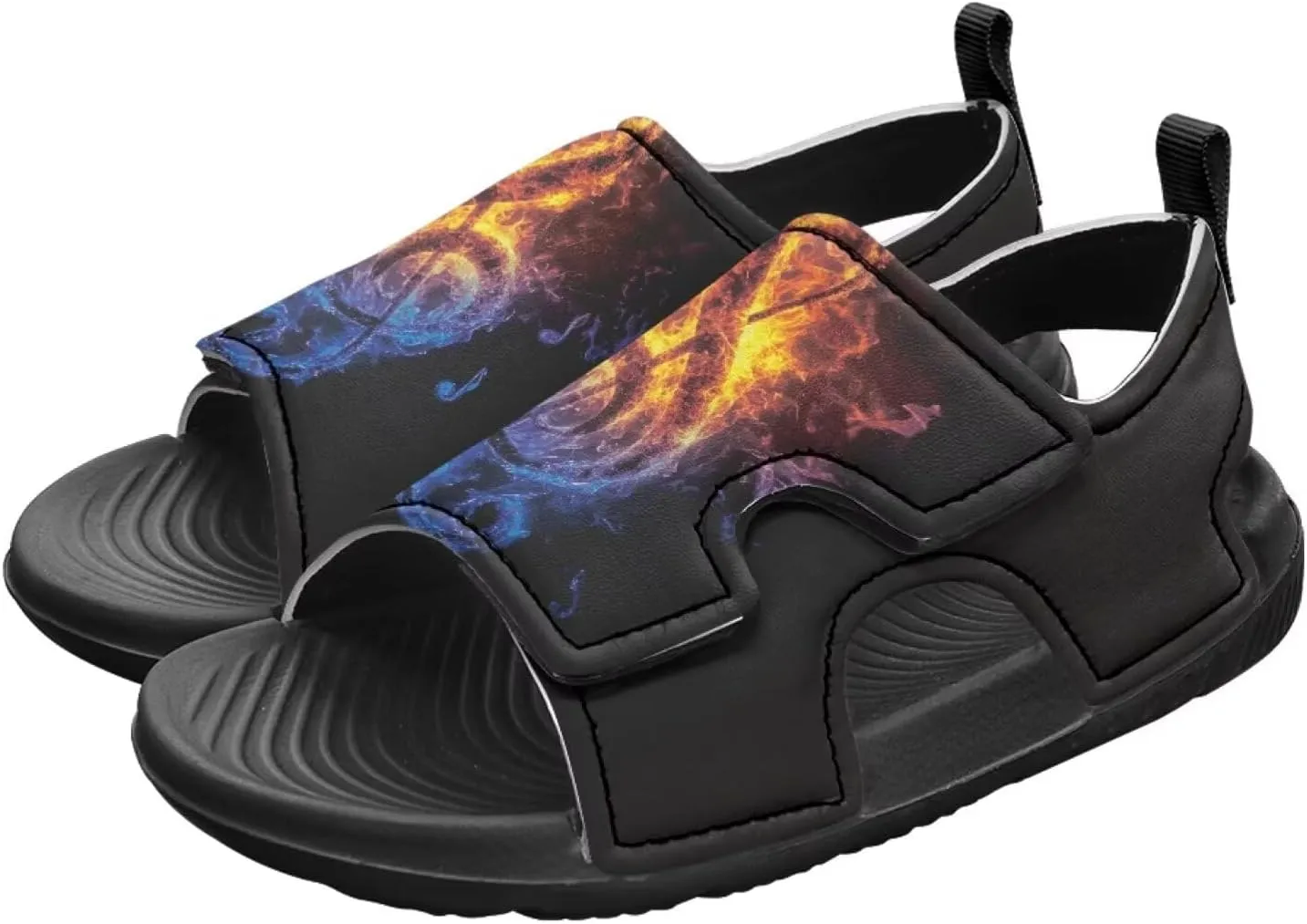 Kids Sandals Boys Girls Summer Outdoor Non-slip Athletic Sandals Adjustable Sport Sandal Lightweight Beach Gifts for Toddler/Little/Big Kid