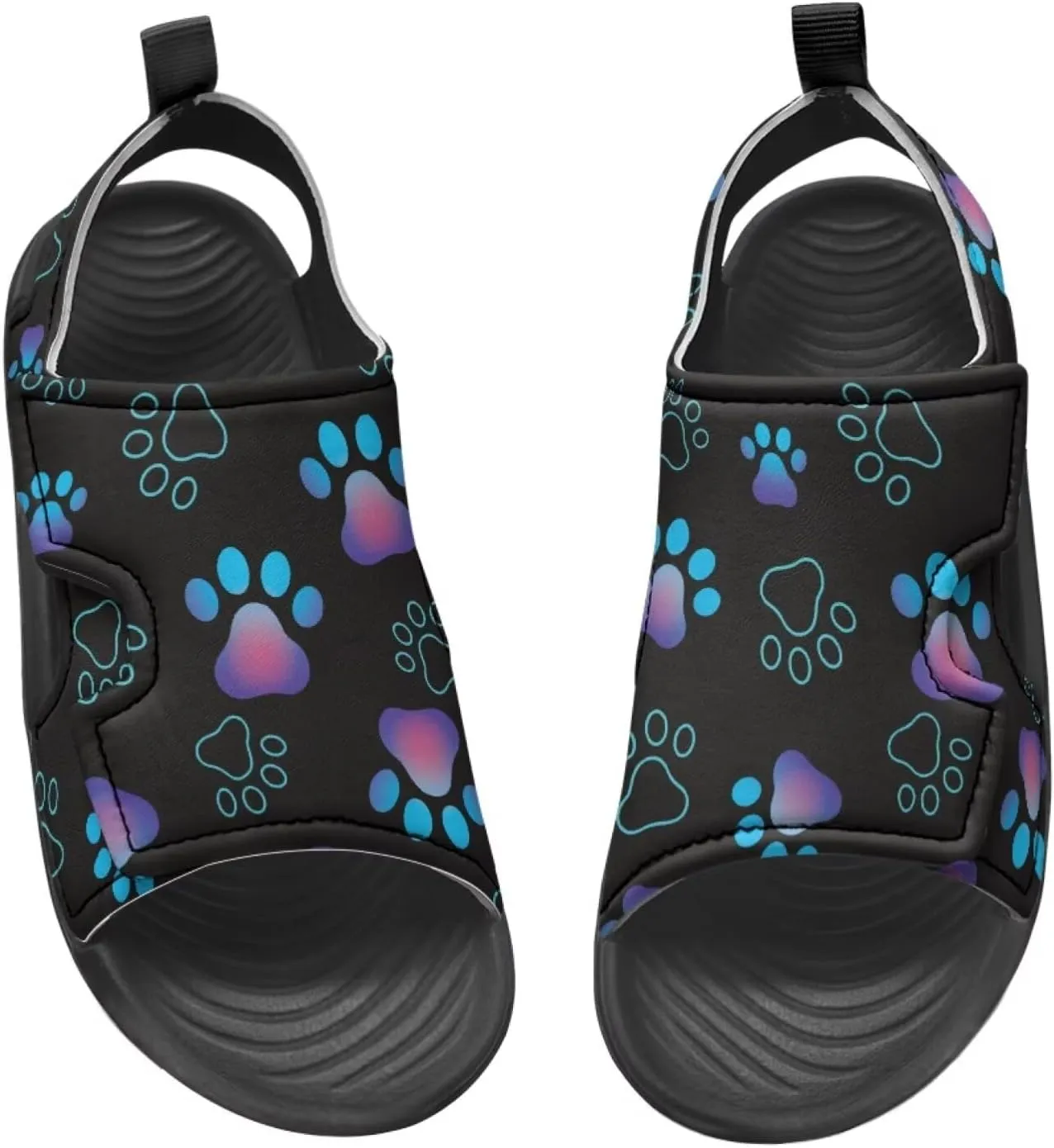 Kids Sandals Boys Summer Sport Hiking Sandals Leather Toddler Beach Water Shoes for Girls Cat Slides