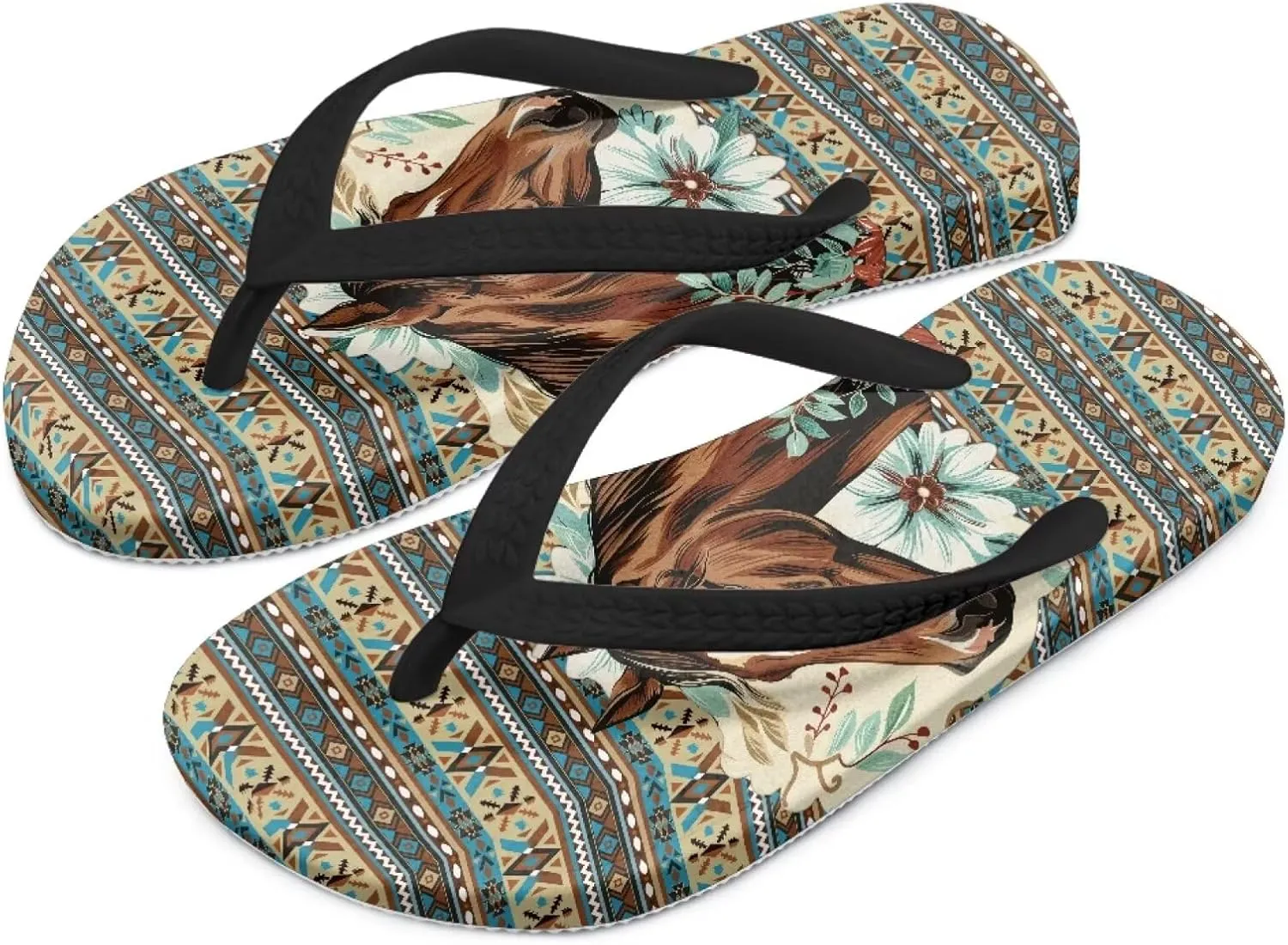 Kids Sandals Cute Animals Flip Flops Summer Non-Slip Pool Sandals Breath Shower Shoes Novelty Athletic Slides