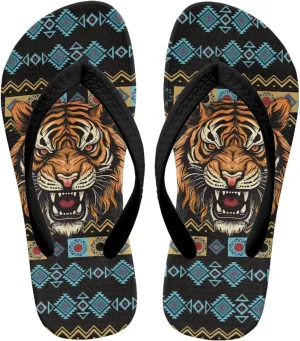 Kids Sandals Cute Animals Flip Flops Summer Non-Slip Pool Sandals Breath Shower Shoes Novelty Athletic Slides