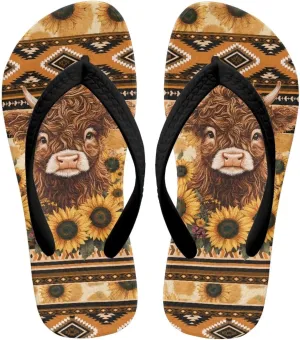 Kids Sandals Cute Animals Flip Flops Summer Non-Slip Pool Sandals Breath Shower Shoes Novelty Athletic Slides