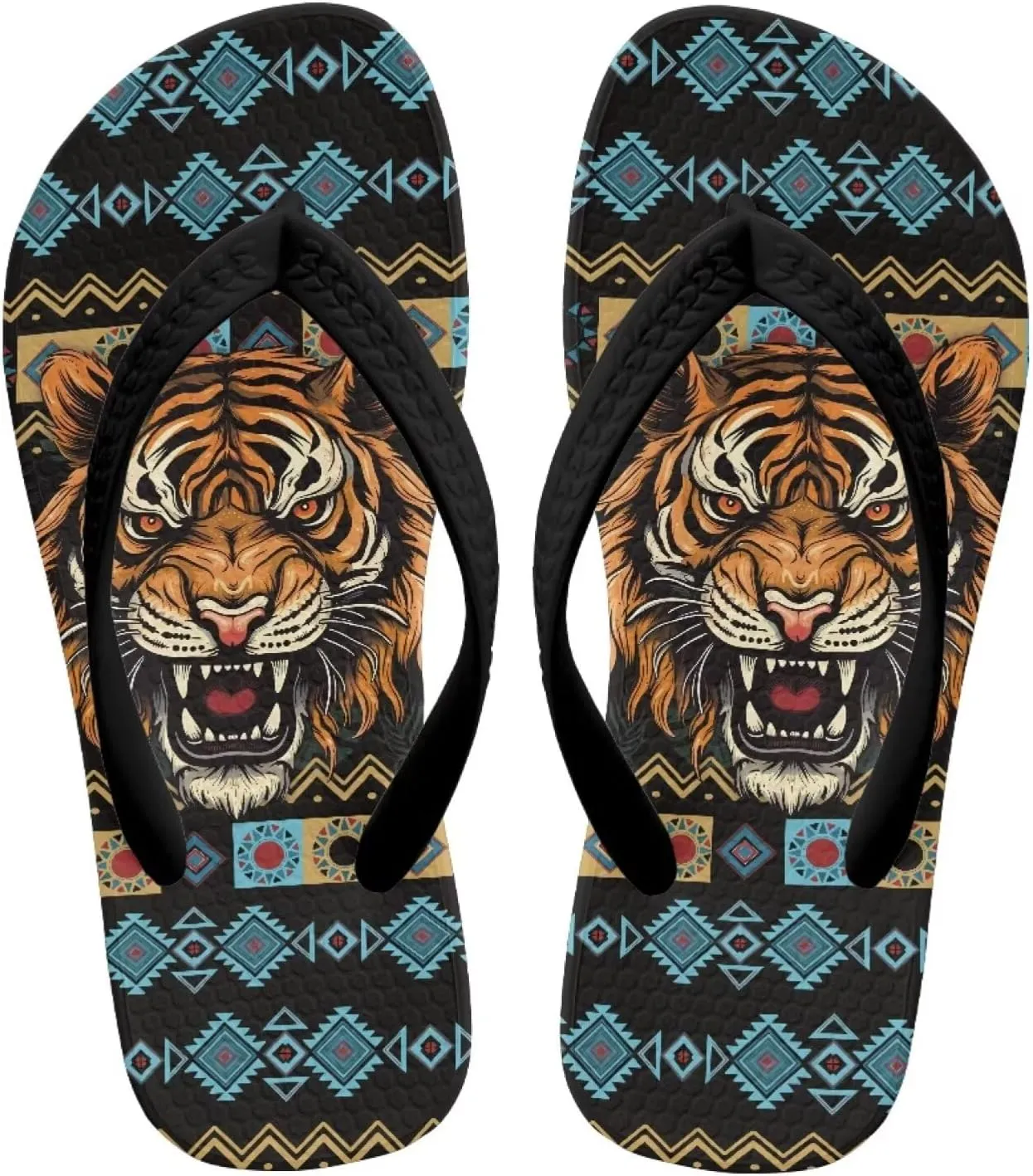 Kids Sandals Cute Animals Flip Flops Summer Non-Slip Pool Sandals Breath Shower Shoes Novelty Athletic Slides