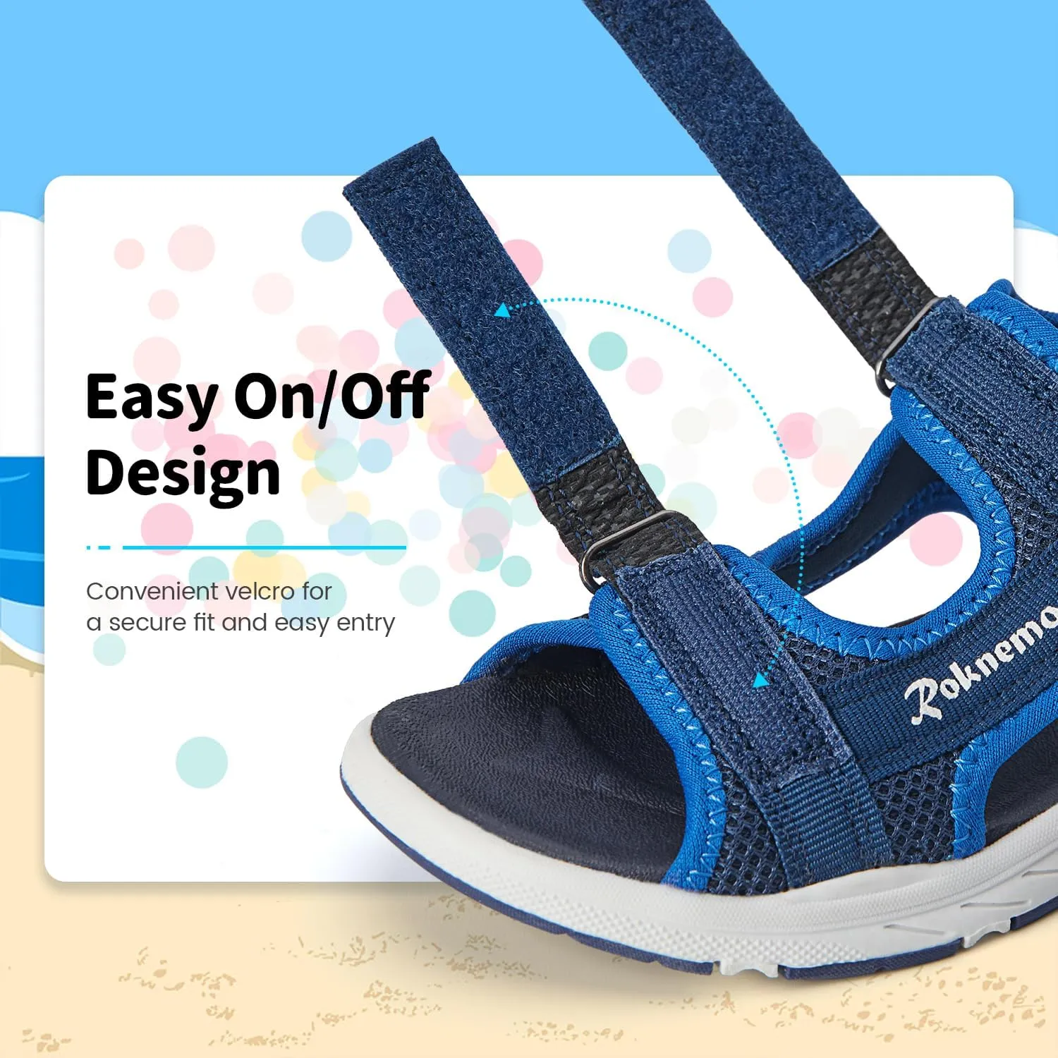 Kids Sandals for Boys & Girls Athletic Open Toe Summer Sports Sandals Beach Hiking Water Shoes for Unisex Child (Little Kids/Big Kids)
