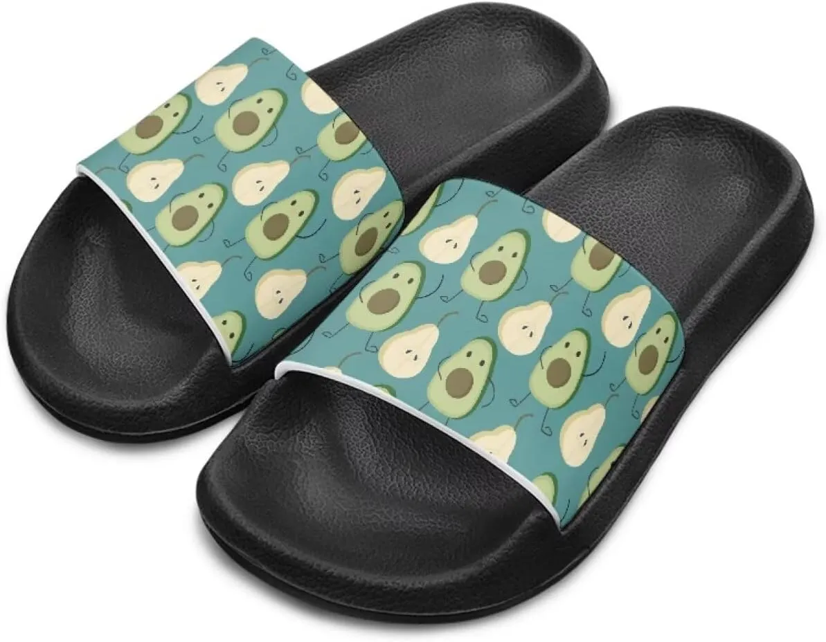 Kids Slides Girls Sandals Comfort Non-Slip Beach Pool Boys Shower Shoes Indoor Outdoor (Little Kid/Big Kid)