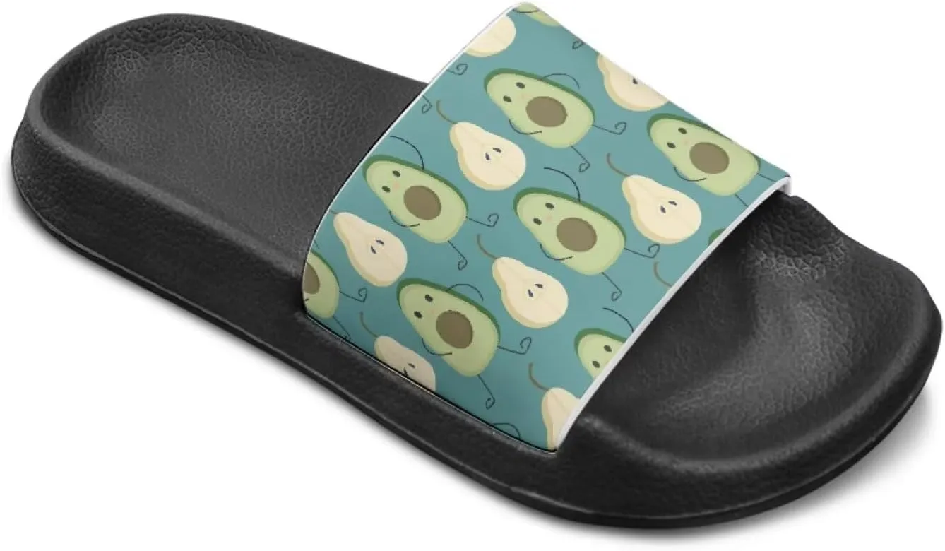 Kids Slides Girls Sandals Comfort Non-Slip Beach Pool Boys Shower Shoes Indoor Outdoor (Little Kid/Big Kid)