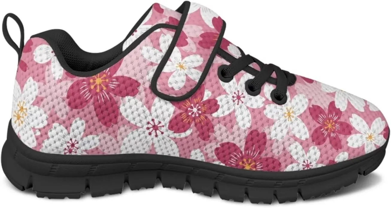 Kids Strap Sneakers Non-Slip School Loafers Shoes Sports Running Walking Shoes Casual Wide Barefoot Shoes