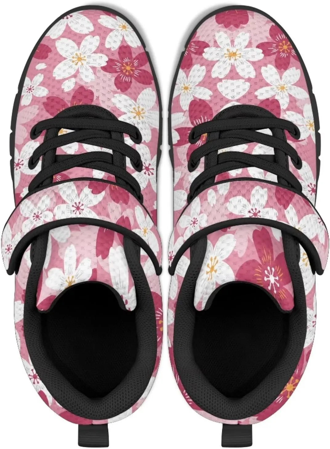 Kids Strap Sneakers Non-Slip School Loafers Shoes Sports Running Walking Shoes Casual Wide Barefoot Shoes
