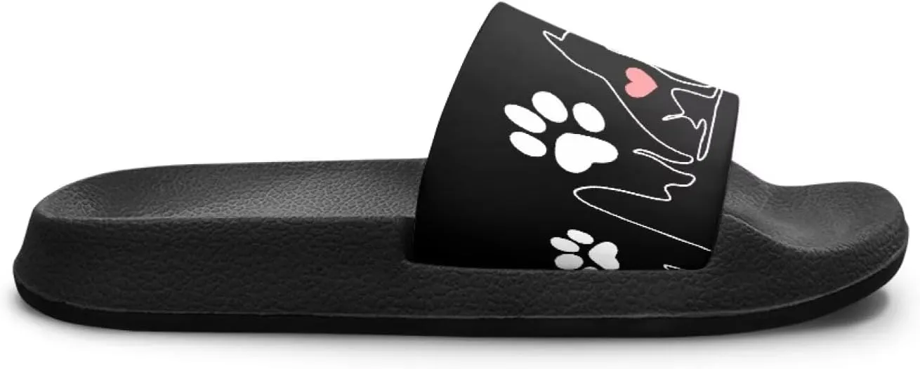 Kids Summer Sandals Cute Cartoon Slides for Girls & Boys Beach Pool House Shoes
