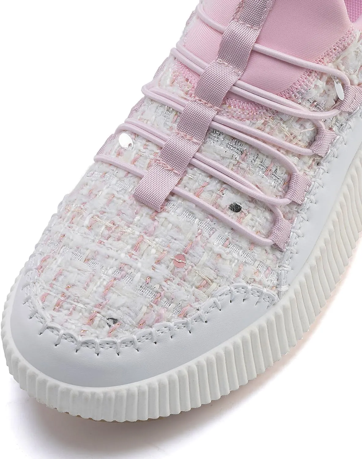 Kyedoo Women's Platform Chunky Sneakers Comfortable Casual Fashion Lace-up City Travel Walking Shoes