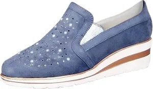 Ladmiple Shoes For Women Sneakers Slip Ons Walking Shoes Casual Lace Up Dressy Summer Fashion Cute Platform Flats Loafer