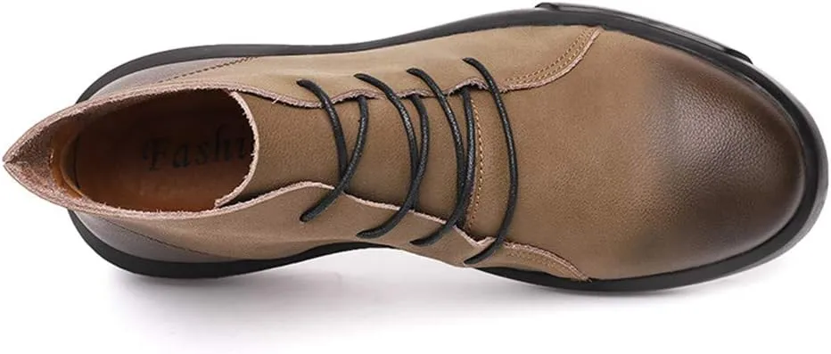 LEADER SHOW Men's Classic Chukka Boot Casual Lace Up Dress Shoes Ankle Desert Boots