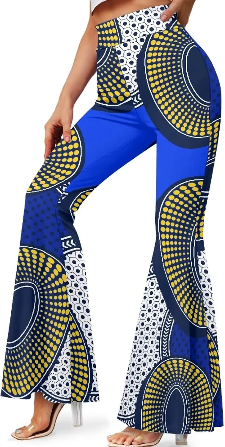 Leggings for Women Plus Size Yoga Pants, Buttery Soft Bell Bottom Palazzo, Skin-Friendly and Stretchy Slim-Fit