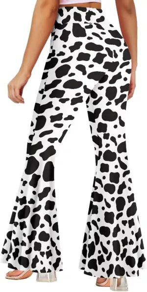 Leggings for Women Plus Size Yoga Pants, Buttery Soft Bell Bottom Palazzo, Skin-Friendly and Stretchy Slim-Fit