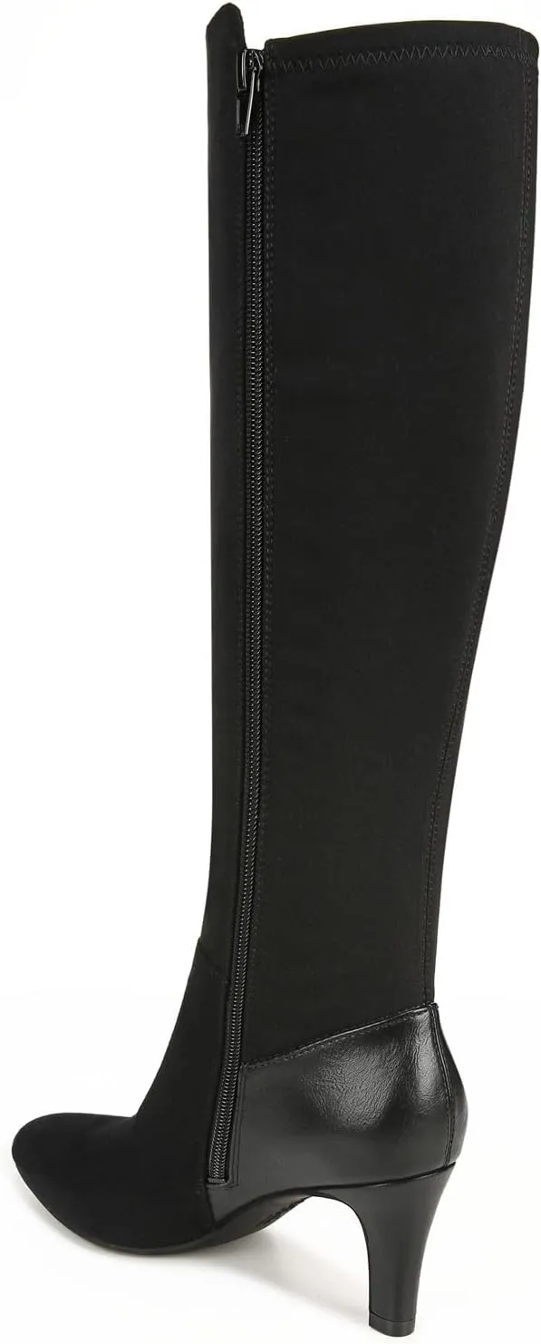 LifeStride Women's Gracie Wide Calf High Heeled Tall Boot