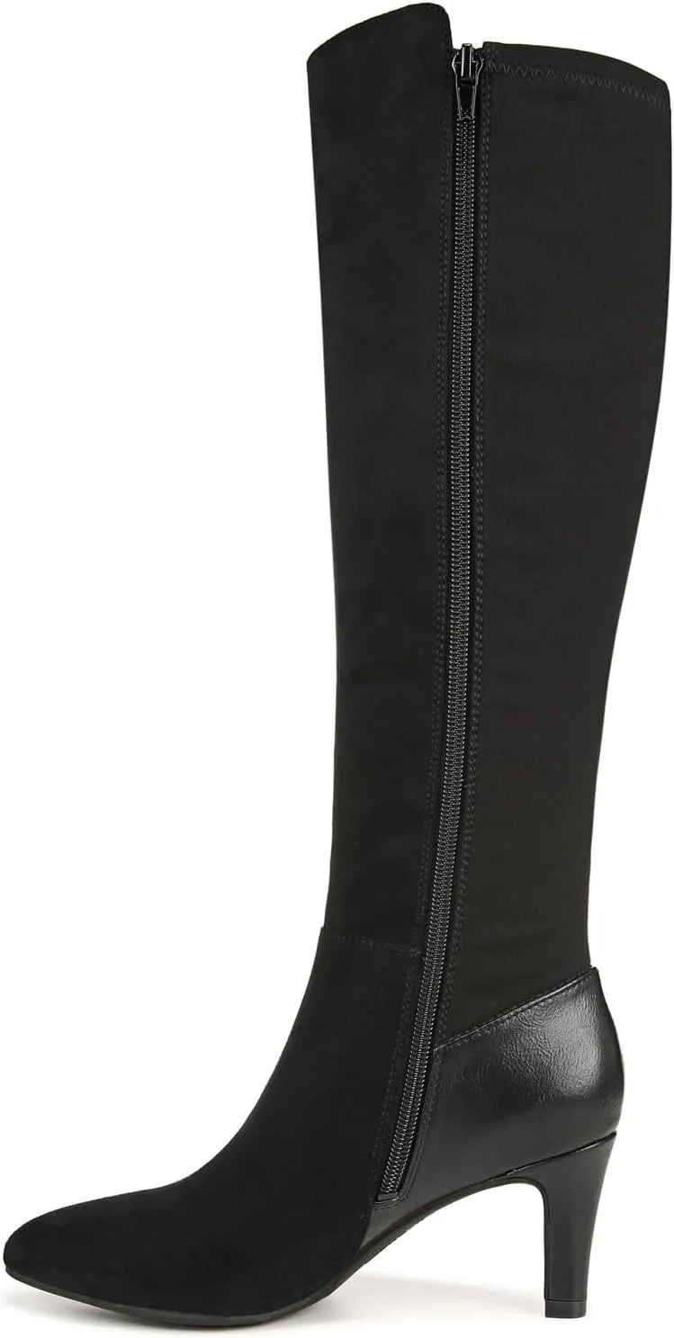 LifeStride Women's Gracie Wide Calf High Heeled Tall Boot