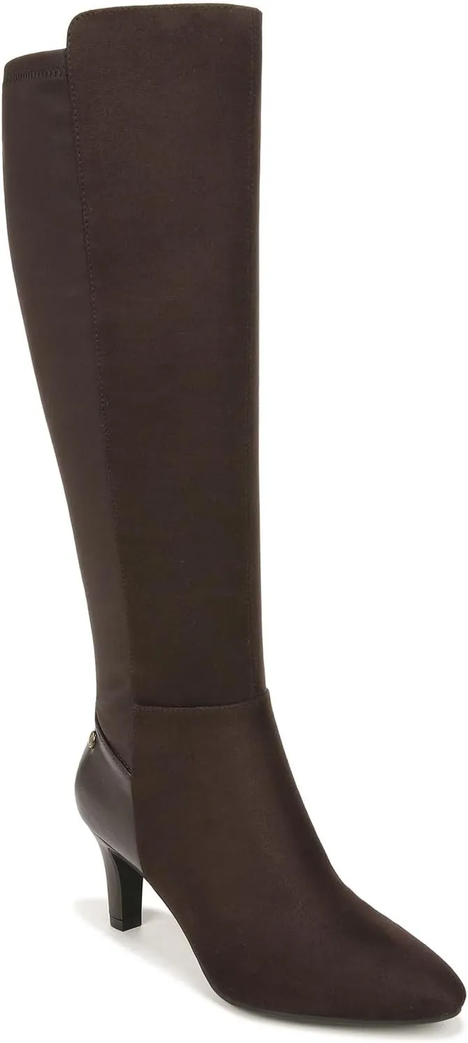 LifeStride Women's Gracie Wide Calf High Heeled Tall Boot