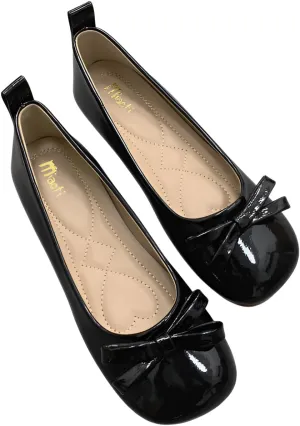 lilaBelle]【Breathable Slip-On Flats 2025 Fashion Women's Shoes with Flexible Rubber Outsole | Versatile Round-Toe Ballet Flats for Dresses/Skirts | Cushioned Arch & Easy-Fit Design Black