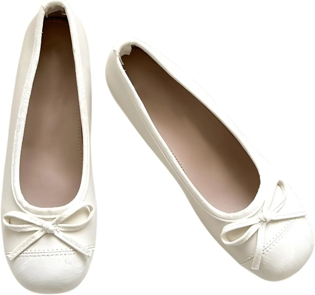 lilaBelle]Elegant Bet Flats with | Silver New Chinese Style Slip-On Shoes | -Day Comfort for Women in Spring | Perfect for Work, Casual, and Parties