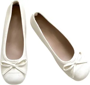 lilaBelle]Elegant Bet Flats with | Silver New Chinese Style Slip-On Shoes | -Day Comfort for Women in Spring | Perfect for Work, Casual, and Parties