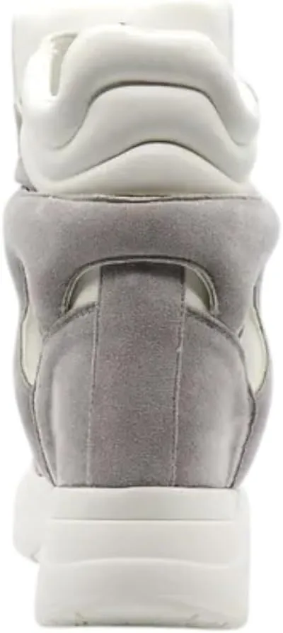 Liliana Women’s High Top Fashion Sneaker Hidden Platform Wedge Heel Shoes