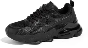 LUCKY STEP Women's Air Cushion Running Shoes Athletic Tennis Sneakers Lightweight Sports Mesh Gym Jogging Workout Walking Shoes