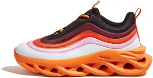 LUCKY STEP Women's Chunky Platform Tie Dye Rainbow Sneakers Tennis Running Fashion Shoes